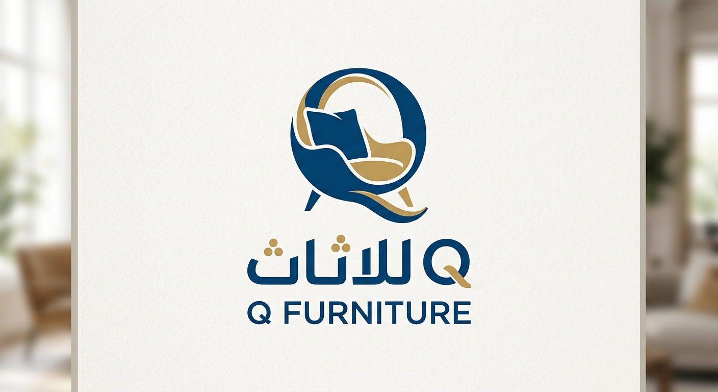 Q للاثاث Logo